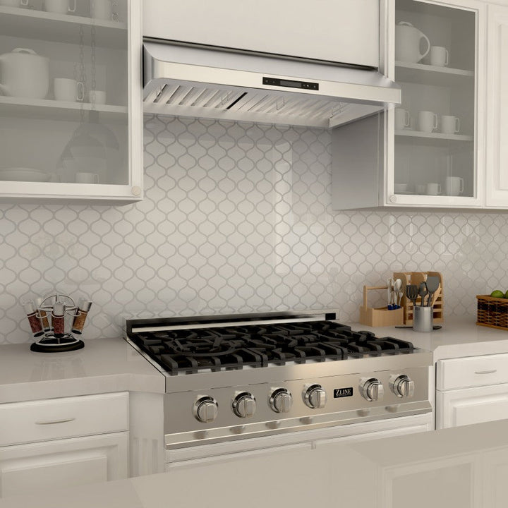 Under Cabinet Range Hood in Stainless Steel (619-36)  ZLINE 36 in.