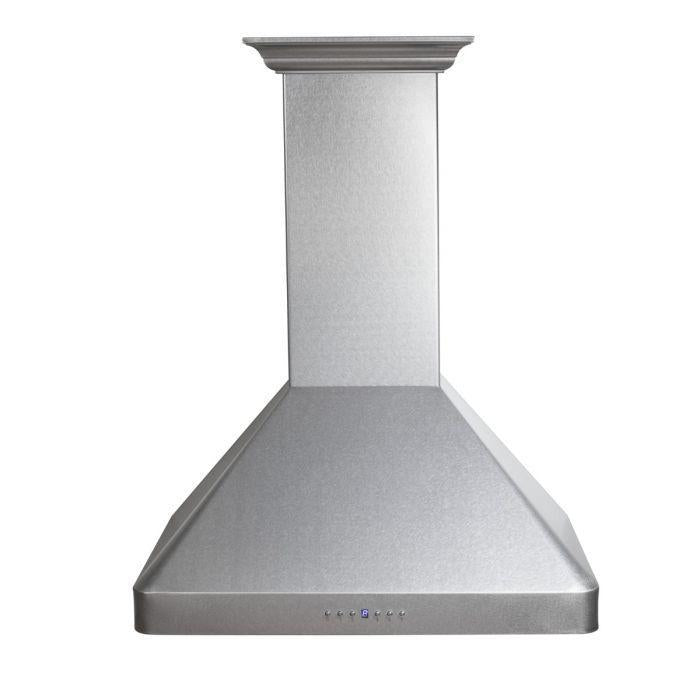 ZLINE 36 in. Wall Range Hood, DuraSnow® Finished, Stainless Steel, 8KF2S-36