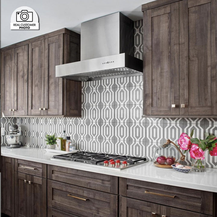 Professional Wall Mount Range Hood in Stainless Steel (KECOM-36)  ZLINE 36 in.