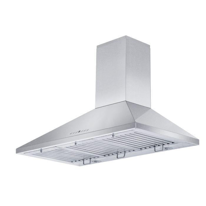 ZLINE 42 in. Convertible Vent Wall Mount Range Hood in Stainless Steel, KL2-42