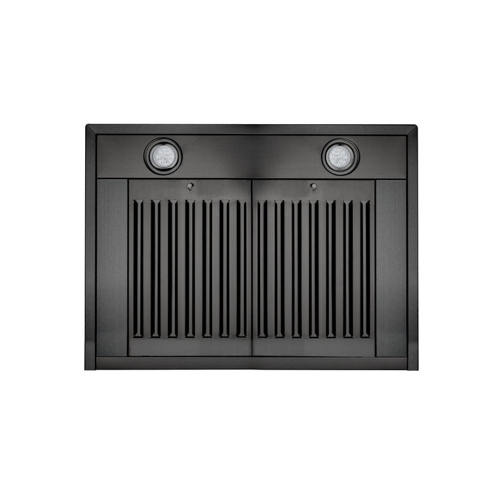 ZLINE 36 in. Convertible Vent Wall Mount Range Hood in Black Stainless Steel, BSKBN-36