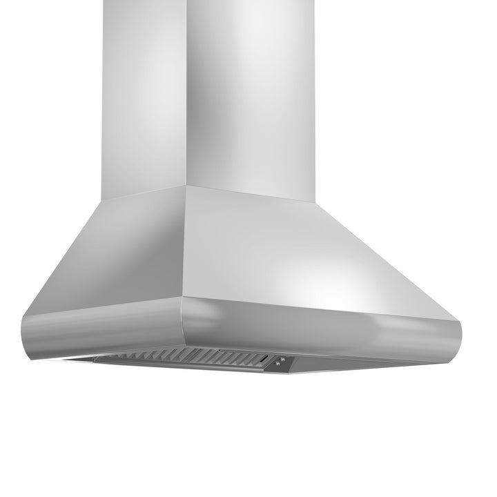 ZLINE 30” Wall Mount Range Hood Stainless Steel Includes Remote Blower