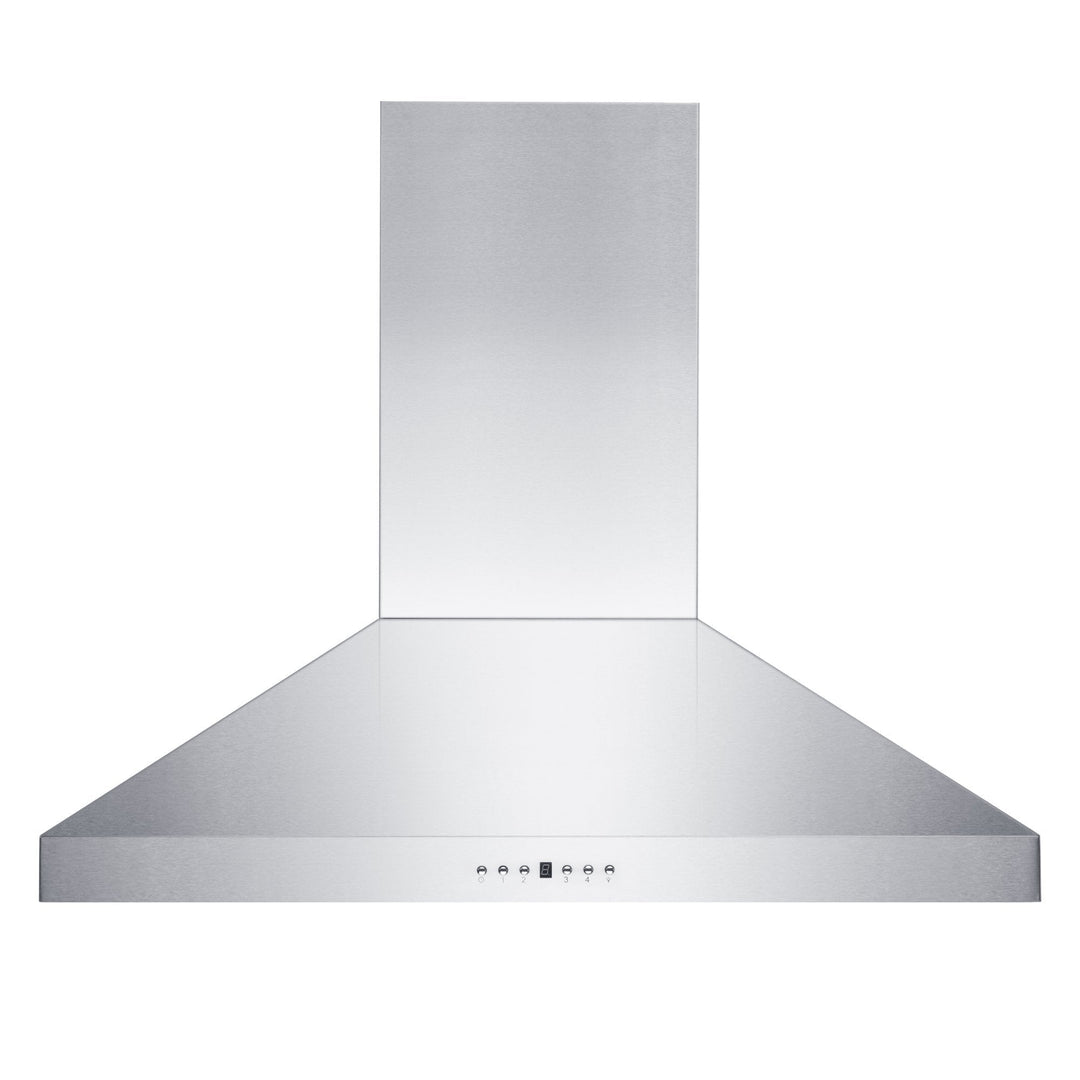 ZLINE 30 in. Convertible Vent Convertible Vent Wall Mount Range Hood in Stainless Steel, Handle Open Box-Excellent Condition