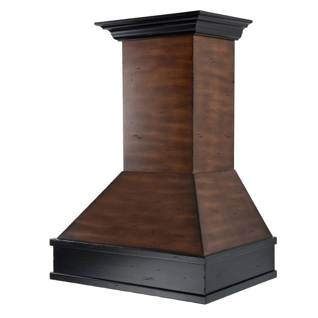 ZLINE 30" Wooden Wall Mount Range Hood in Antigua and Hamilton