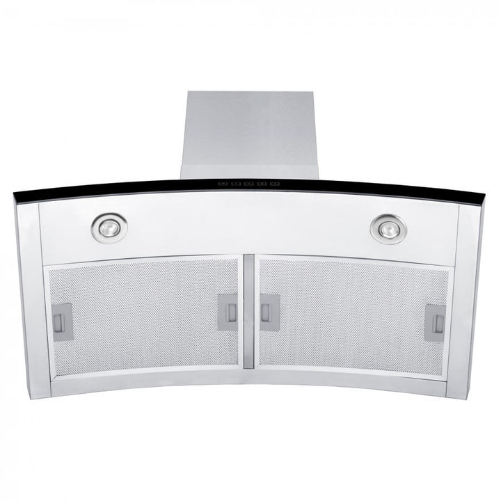 Wall Mount Range Hood in Stainless Steel &amp; Glass (KN6-36)  ZLINE 36 in.