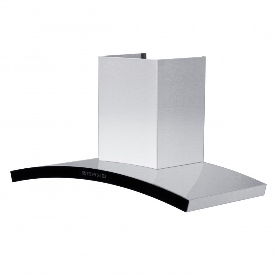 Wall Mount Range Hood in Stainless Steel &amp; Glass (KN6-36)  ZLINE 36 in.
