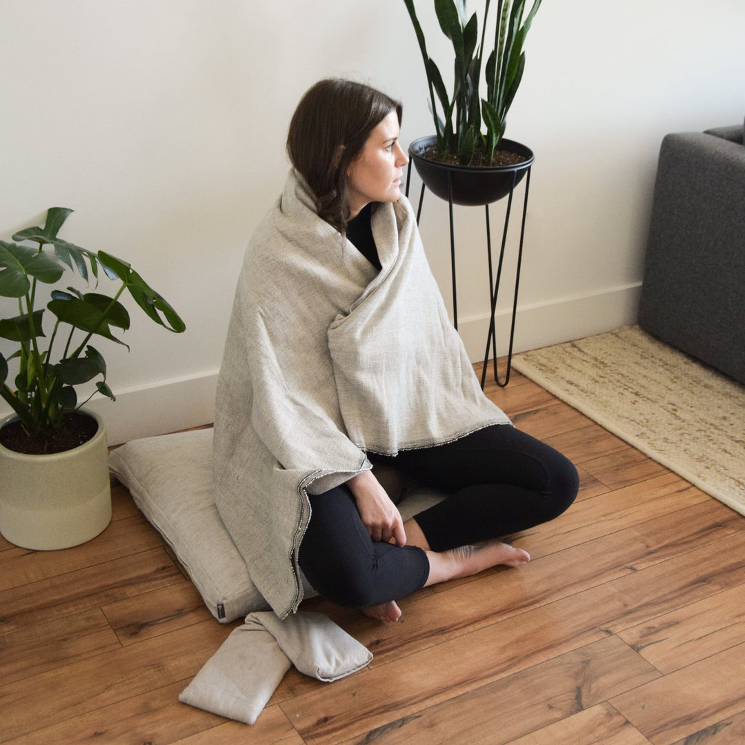 Cotton Yoga Blanket