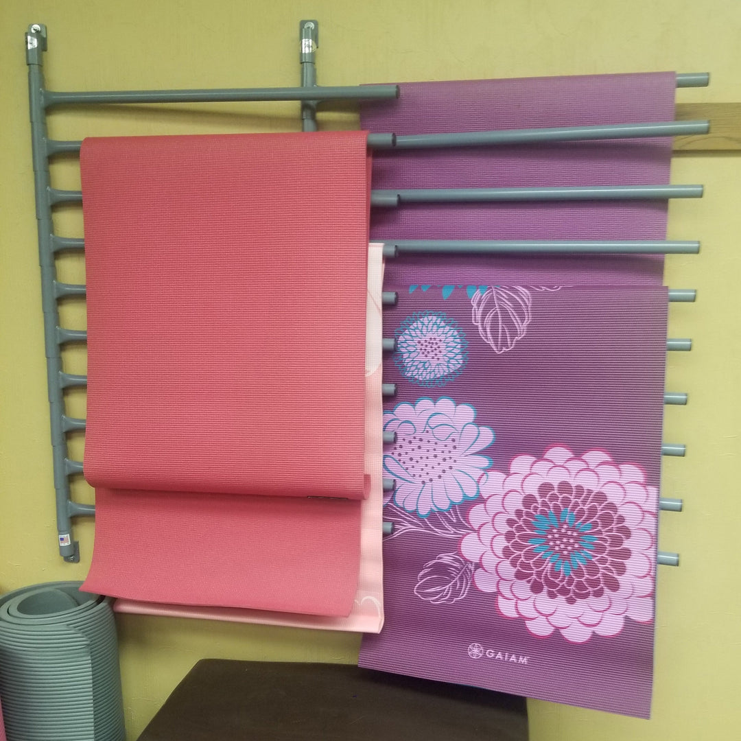 Wall Mounted Yoga Mat Rack