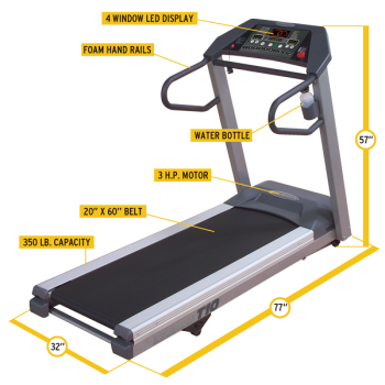 Body-Solid T10HRC Endurance Commercial Treadmill