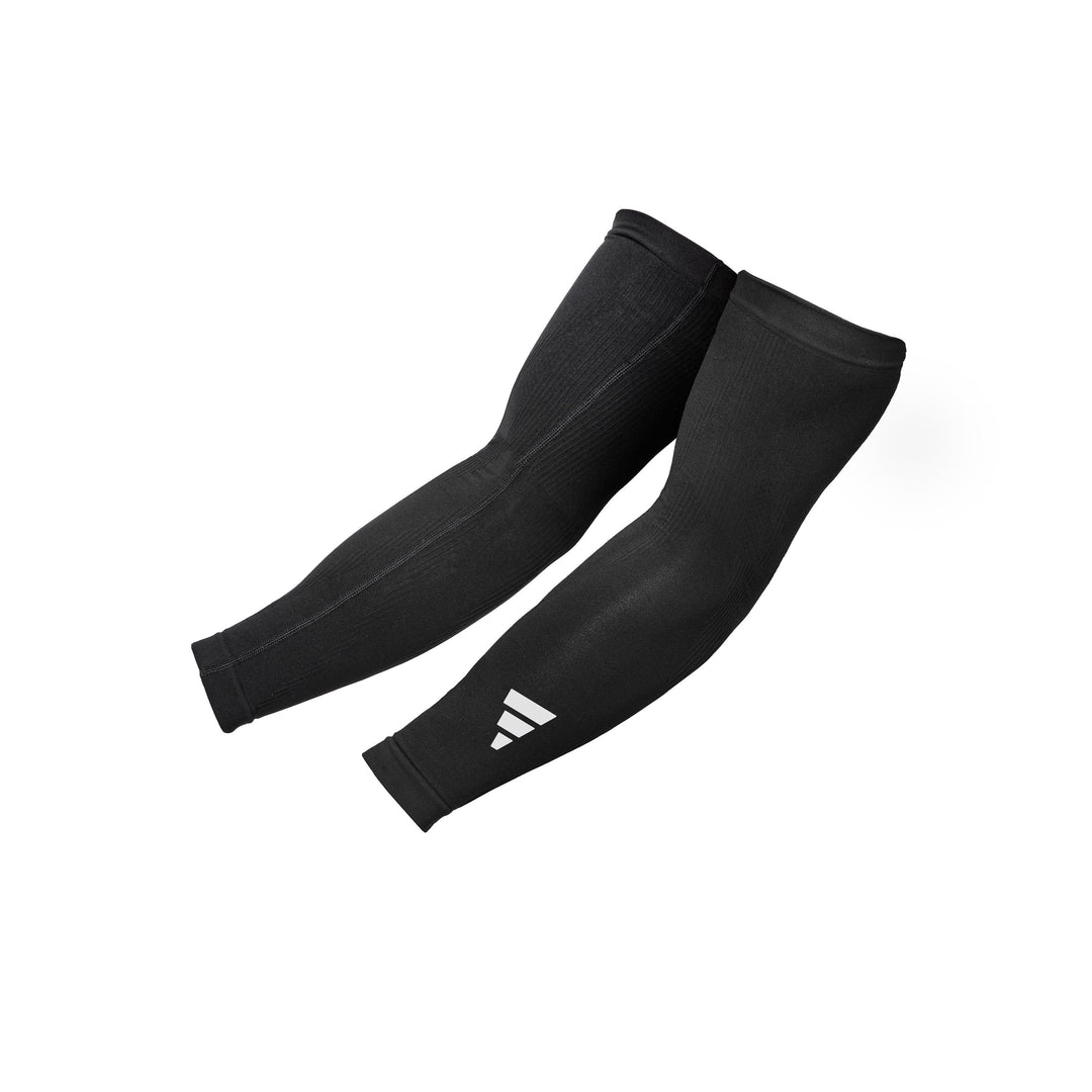 adidas Compression Arm Sleeves Black both sleeves