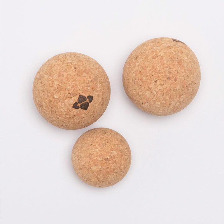 Cork Massage Ball Trio