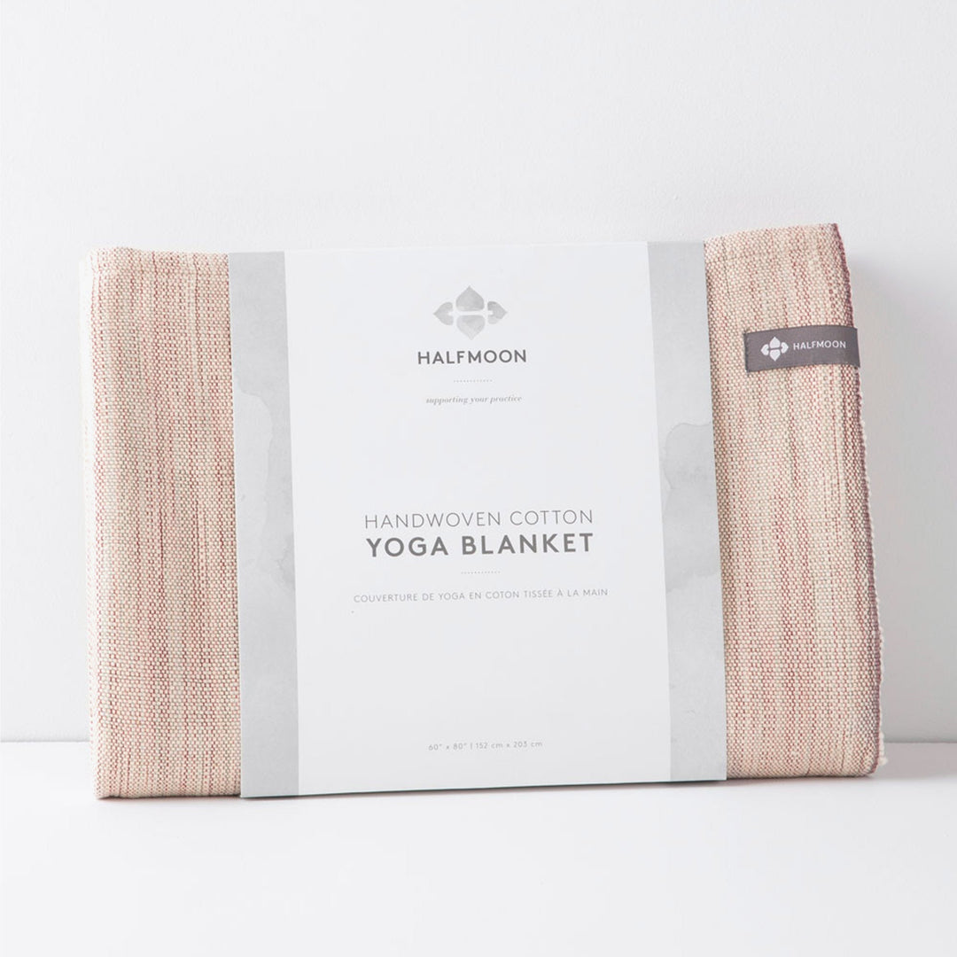 Melange Cotton Yoga Blanket