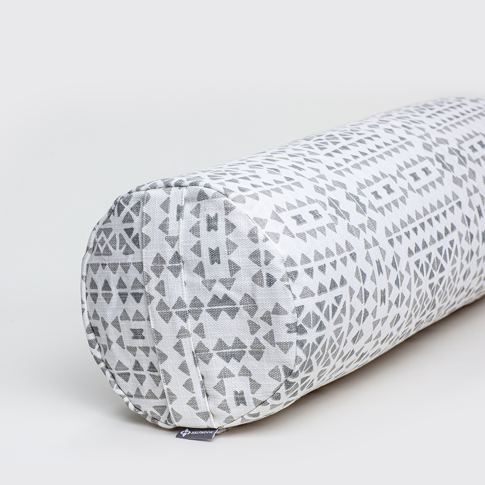 Halfmoon Cylindrical Bolster Solstice Closeup