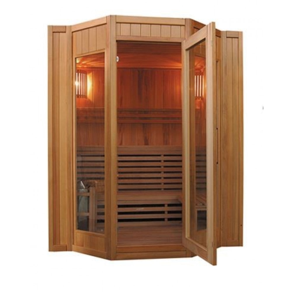 Sunray 4 Person Tiburon HL400SN Traditional Steam Sauna