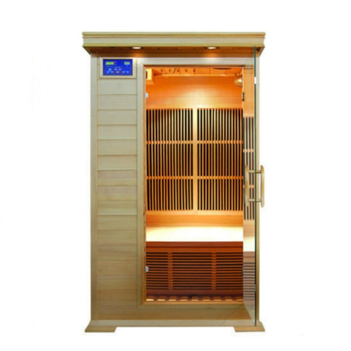 Sunray Barrett 1 Person Hemlock Sauna HL100K2