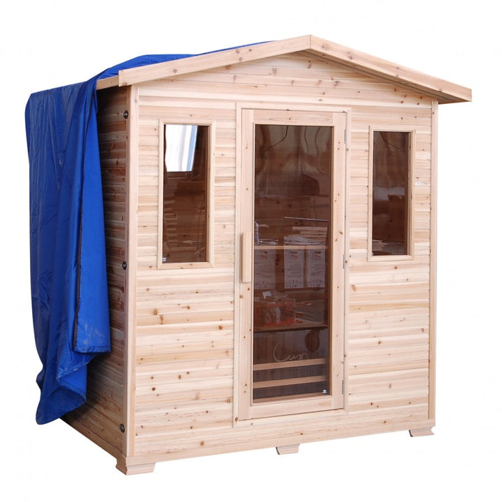 Sunray Grandby 3 Person Outdoor Infrared Sauna HL300D