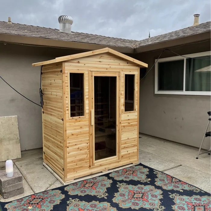 Sunray Grandby 3 Person Outdoor Infrared Sauna HL300D