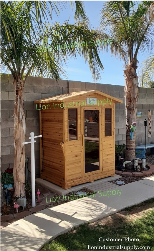Sunray Grandby 3 Person Outdoor Infrared Sauna HL300D
