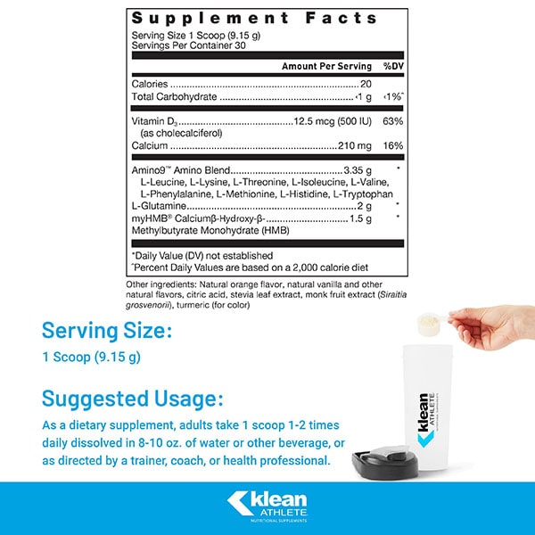 Klean Essential Aminos + HMB®