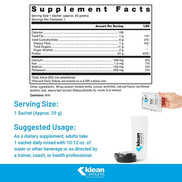 Klean Isolate™ Natural Chocolate Flavor