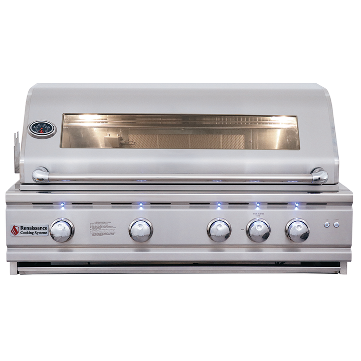 RCS Gas Grills - 42" Cutlass Pro Built-In Grill w/ Window - RON42AW