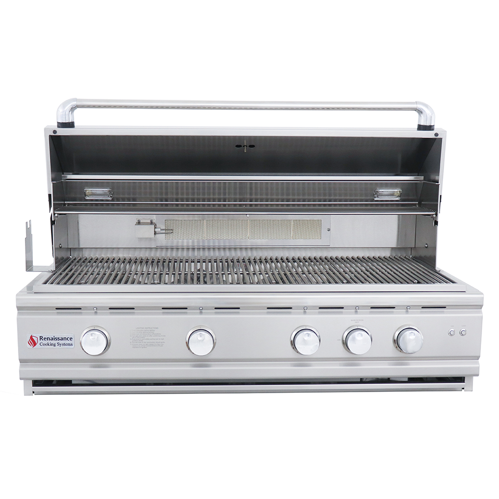 RCS Gas Grills - 42" Cutlass Pro Built-In Grill w/ Window - RON42AW