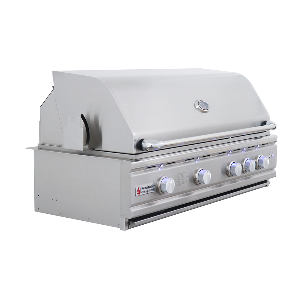 RCS Gas Grills - 42" Cutlass Pro Built-In Grill w/ Window - RON42AW