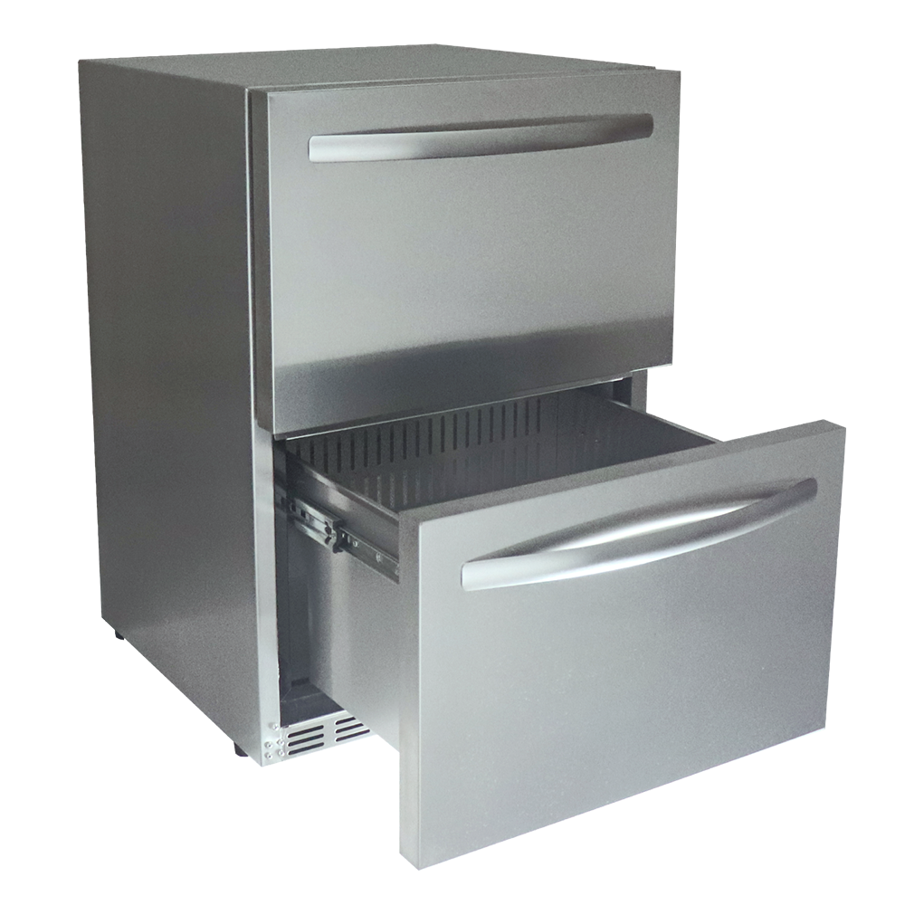 RCS Gas Grills - 2 Drawer Refrigerator - REFR4