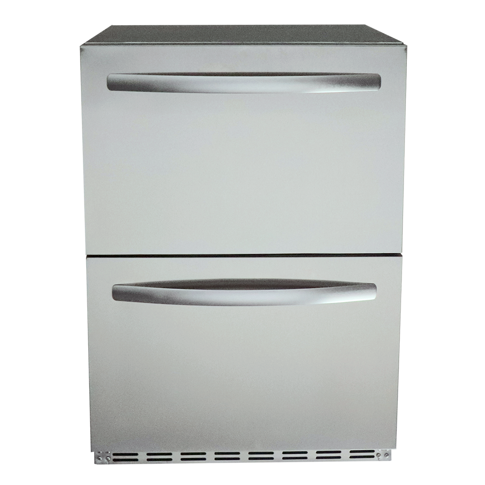 RCS Gas Grills - 2 Drawer Refrigerator - REFR4