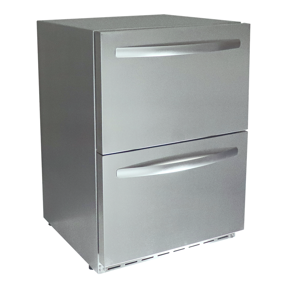 RCS Gas Grills - 2 Drawer Refrigerator - REFR4