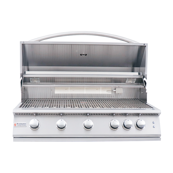 RCS Gas Grills - 40" Premier w/ Lights Freestanding Grill - RJC40AL CK