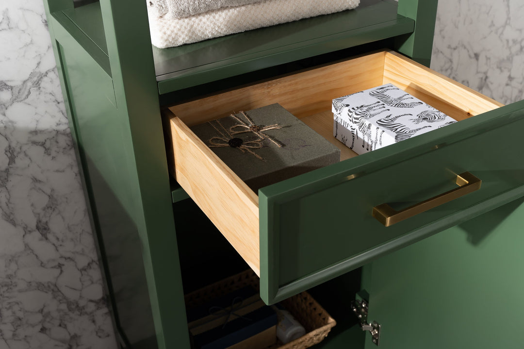 Legion Furniture WLF2121 Series 21" Linen Cabinet in Vogue Green