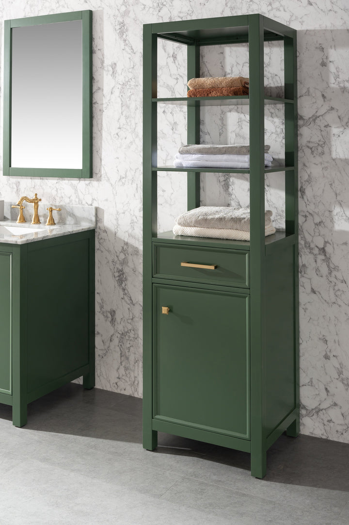 Legion Furniture WLF2121 Series 21" Linen Cabinet in Vogue Green