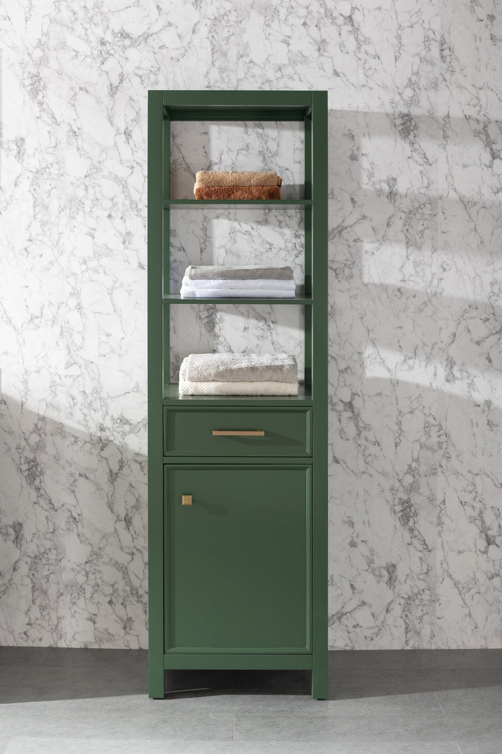 Legion Furniture WLF2121 Series 21" Linen Cabinet in Vogue Green