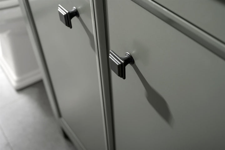 Legion Furniture WLF2130 Series 30" Single Sink Vanity in Pewter Green with Blue Limestone Top