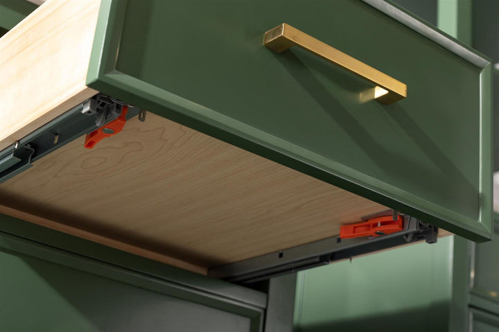 Legion Furniture WLF2160 Series 60" Single Sink Vanity in Vogue Green with Carrara Marble White Top