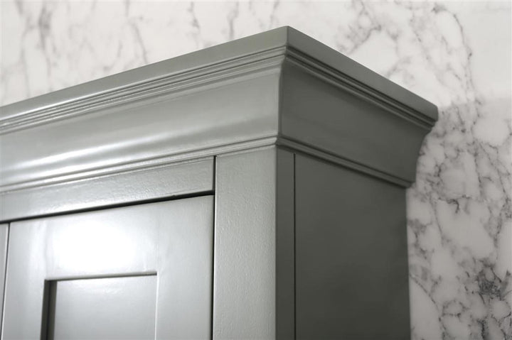 Legion Furniture WLF2224 Series 24" Toilet Topper Cabinet in Pewter Green