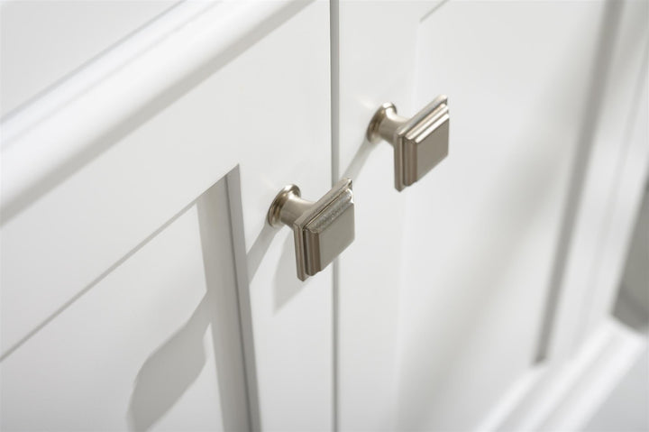 Legion Furniture WLF2230 Series 30" Single Sink Vanity in White with Carrara Marble White Top