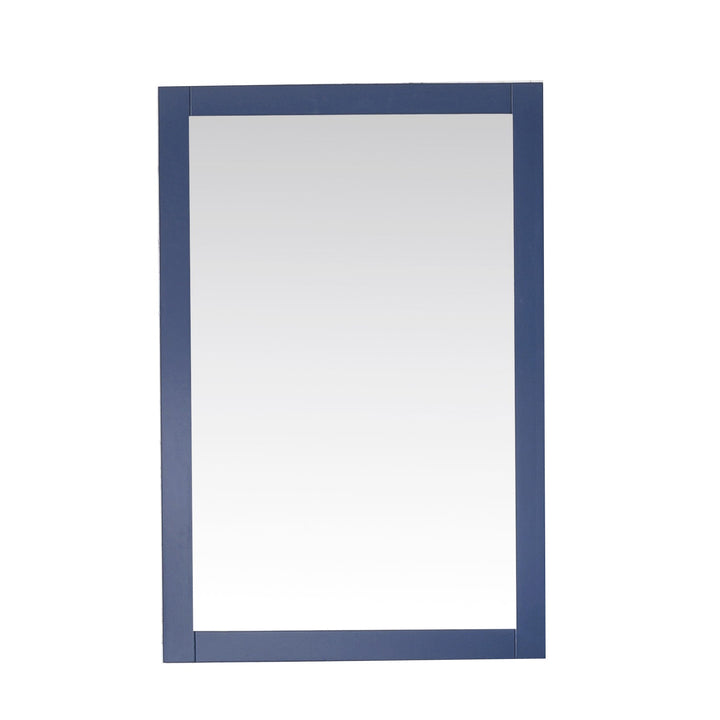 Legion Furniture WLF2436 Series 24” x 36” Wood Mirror in Blue