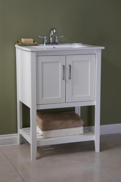 Legion Furniture WLF6020 Series 24” Single Sink Vanity in White