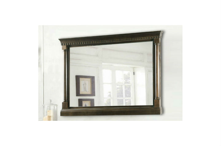 Legion Furniture WLF6036 Series 48” x 32” Mirror in Antique Coffee