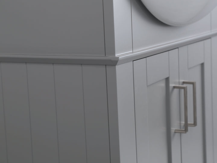 Legion Furniture WLF6042 Series 24" Single Sink Vanity in Gray