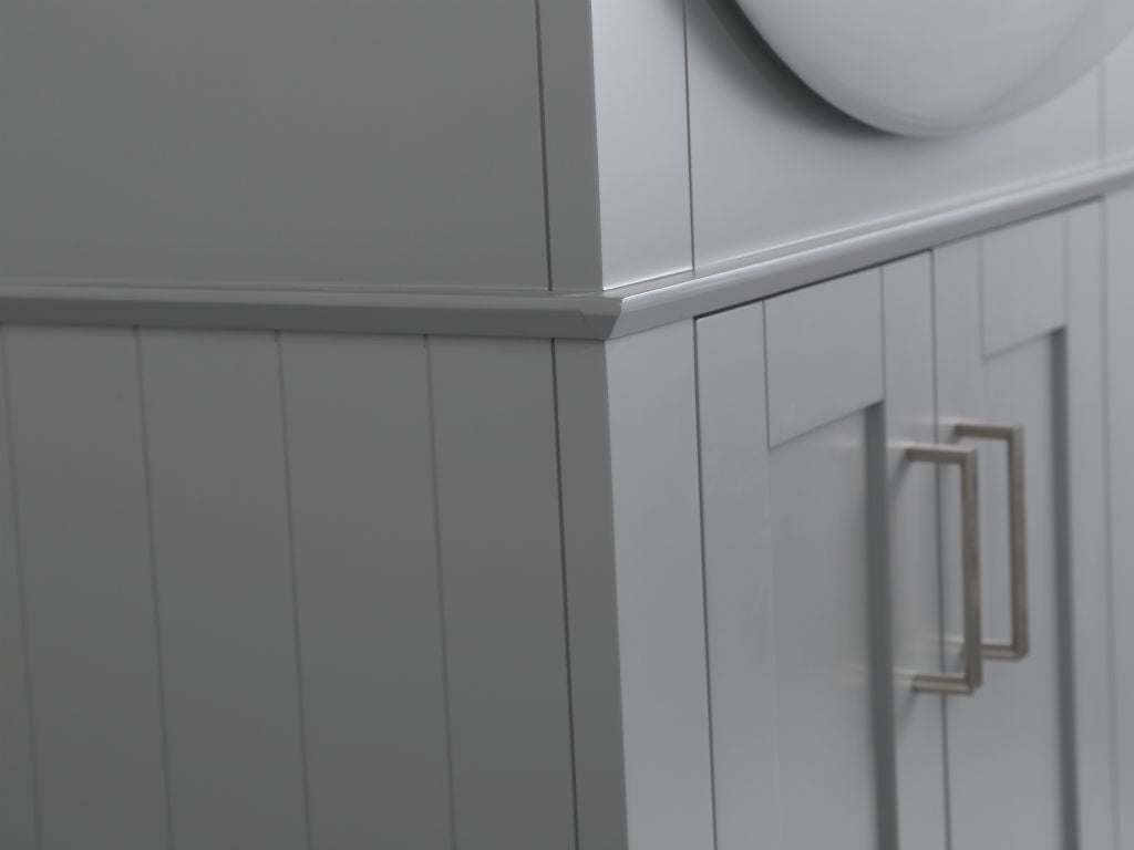 Legion Furniture 24" Gray Sink Vanity, No Faucet - WLF6042-G