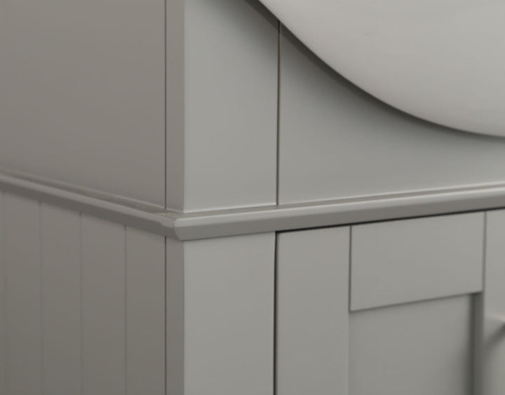 Legion Furniture WLF6042 Series 24" Single Sink Vanity in Gray