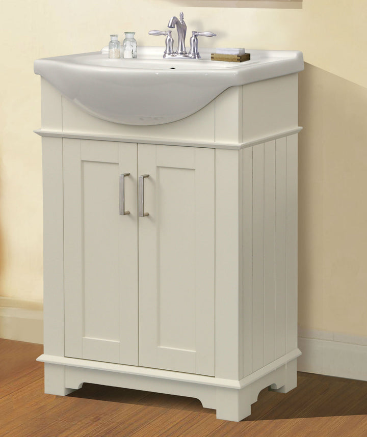 Legion Furniture WLF6042 Series 24" Single Sink Vanity in White