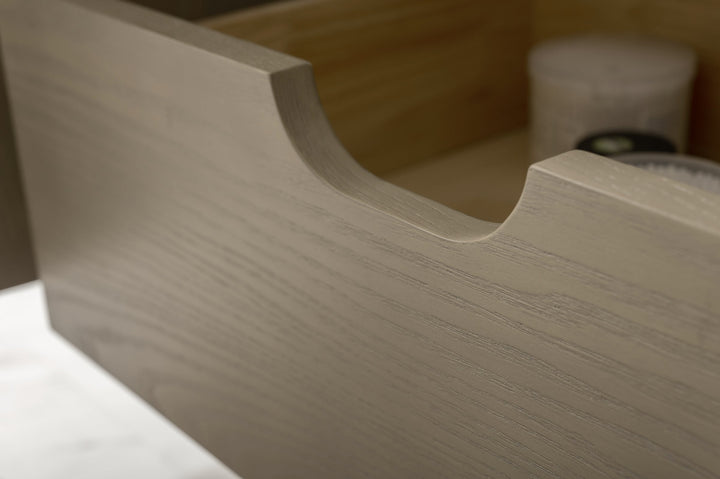 Legion Furniture WLF7040 Series 30" Single Sink Vanity in Antique Gray with Blue Limestone Top