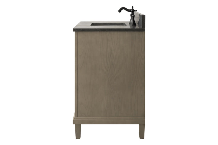 Legion Furniture WLF7040 Series 36” Single Sink Vanity in Antique Gray with Blue Limestone Top