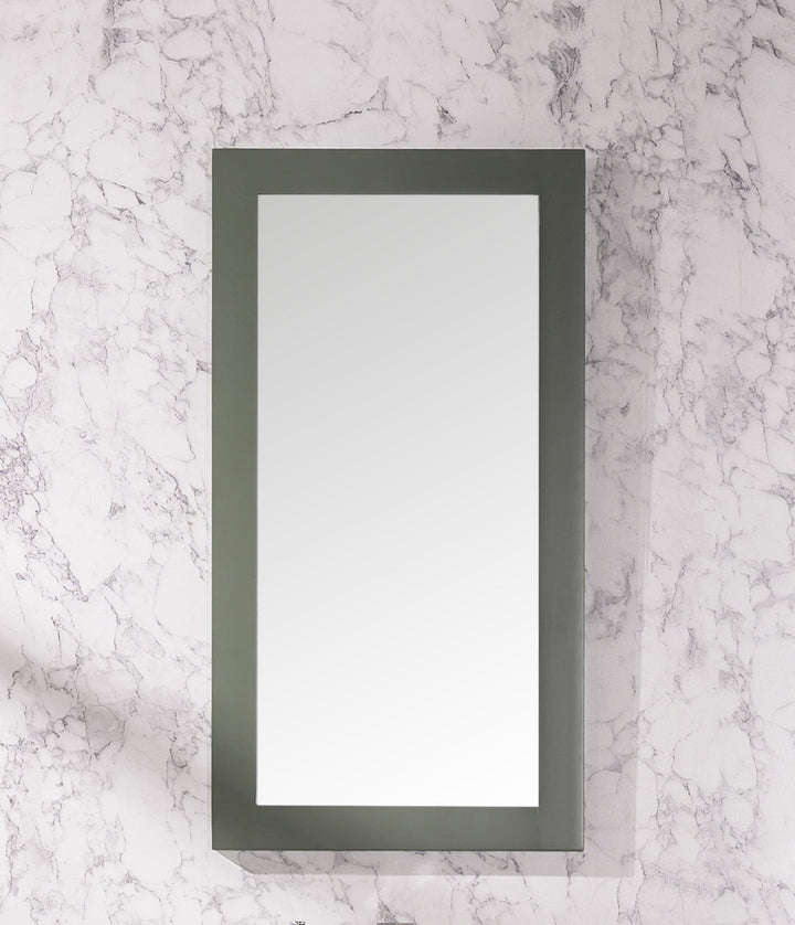 Legion Furniture WLF9018 Series 16” x 32” Mirror in Pewter Green
