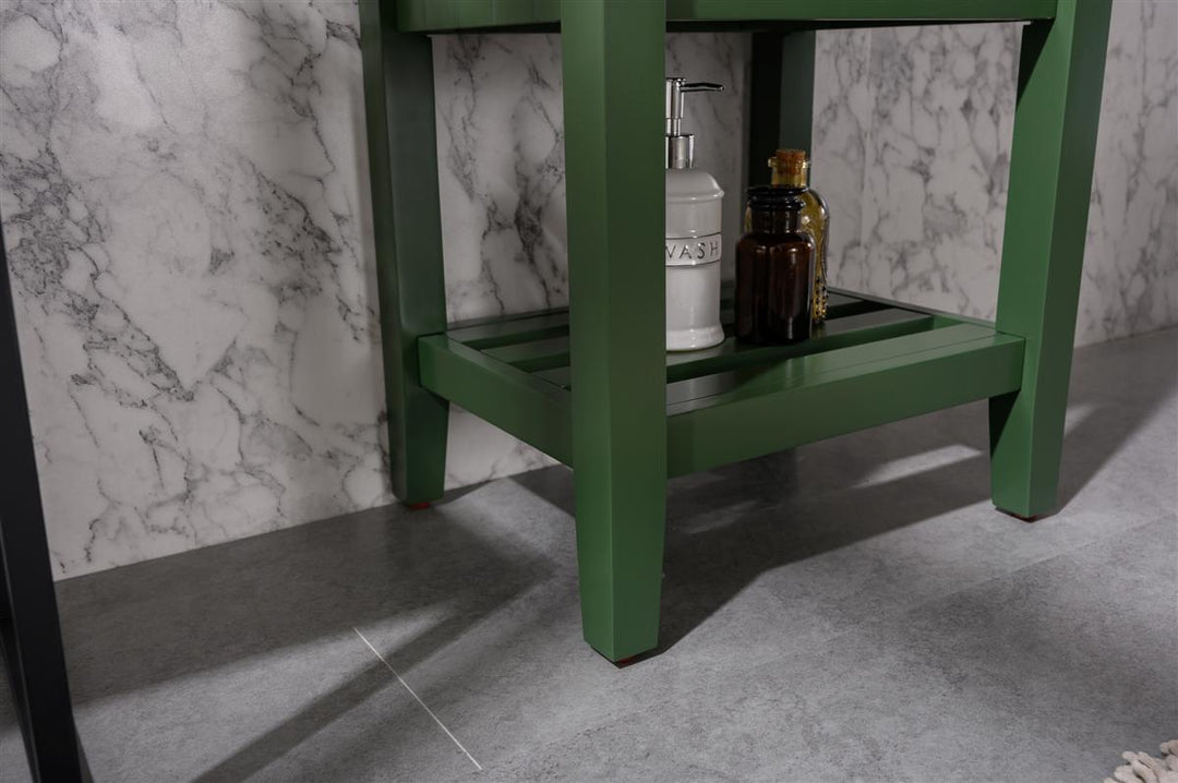 Legion Furniture WLF9018 Series 18” Single Sink Vanity in Vogue Green