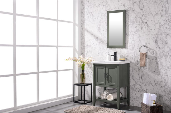 Legion Furniture 24" Kd Pewter Green Sink Vanity - WLF9024-PG